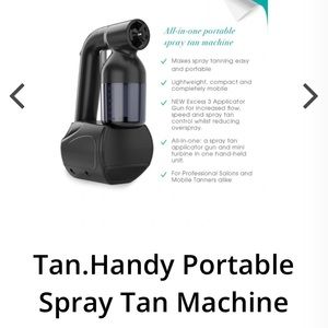 Brand new tanning spray gun from mine tan used one time